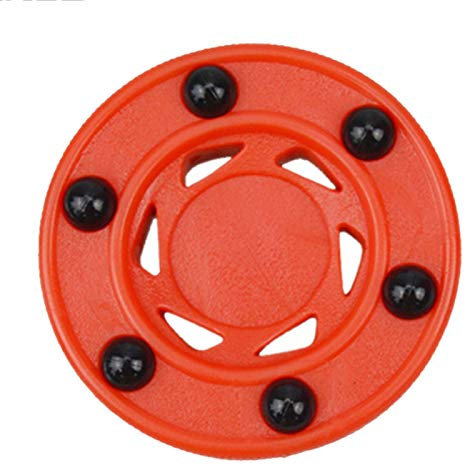 Faderr Hockey-Puck, Roller Training Puck, Roller Hockey Puck Roller Puck Sport, Off-Ice Stickhandling und Passing Puck Handling Training Street Hockey Puck