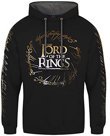 Herr der Ringe Logo Männer Kapuzenpullover Multicolor
