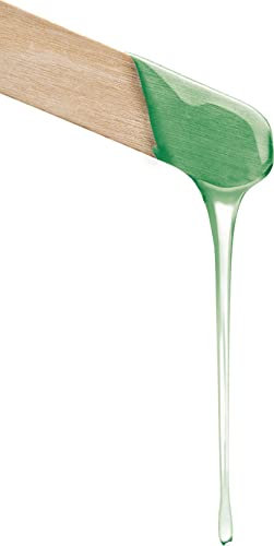4 pots de cire a épiler Premium Vert, Purewax By Purenail, pour épilation professionnelle, épilation Avec bande, 4 X 400 ml