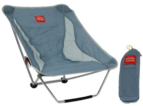 GRAND TRUNK Alite Mayfly Stuhl | Leichter Stabiler Campingstuhl | Tragbarer, schneller und einfacher Aufbau | Rasenstuhl für Wandern, Rucksackreisen, Angeln und Strand - Storm