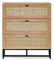 Julian Bowen Oak Wood Padstow 3 Drawer Chest