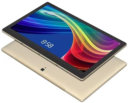 Tablet PC con display IPS HD da 14,1 pollici, sistema sottile Windows Tablet PC Android 8.0 con 1920 x 1080 pixel e processore a 64 bit a dieci core/8 GB di RAM/audio stereo(grigio)
