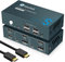 HDMI+DisplayPort KVM Switch 2 Monitore, Steetek 4K@60Hz KVM Switch Dual Monitor, KVM Switch 2 PC 2 Monitore mit USB2.0, DP 1.2, HDMI 2.0 und Knopfschalter