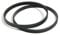 LAZZLU Transfer Belts 2609100410 2pcs For Bosch 1594 1594K PL1682 PL1632 PL2632 GHO 26-82 15-82 26-82D 6500 3100 Spare Belt Planer Grooved Drive Poly V Belt Rubber Drive Belt