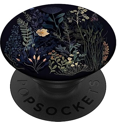 Gänseblümchen und Eukalyptus Garten Blumen Muster PopSockets mit austauschbarem PopGrip