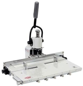 SPC Filepecker FP-1XLS Locher mit beweglichem Tisch, Einzellocher, stanzt bis zu 300 Blatt mit 9 kg Haftung, ideal für Zuhause, Büro oder Schule