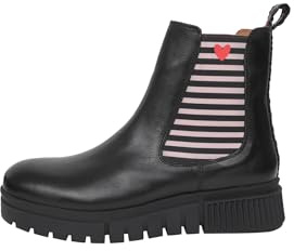 CRICKIT® Chelsea Boot Damen NAELLE | Chelsea Boot Stiefelette für Damen aus 100% Leder | Herz