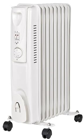 Oil radiator with 9 fins 2000w