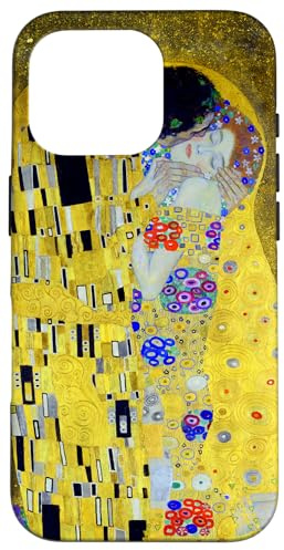 Klimt Kuss Jugendstil Hülle für iPhone 16 Pro