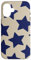 iPhone 16 Blue Stars Star Y2K Print On Beige Case