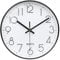 VIKMARI Wall Clock Silent Non Ticking Battery Operated Modern Clock Black Decorative for Living Room Bedroom Kitchen School Small 8 Inch