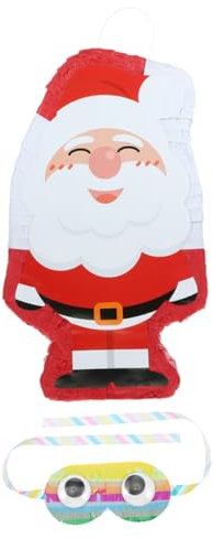 TOYANDONA 1 Satz Weihnachtspinata für Neon-Accessoires Zwerge Girlande Karneval Fliege Pinata-Requisite weihnachtsdeko halloween pinata Weihnachts-Piñata gefülltes Pinata- Papier