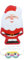 TOYANDONA 1 Satz Weihnachtspinata für Neon-Accessoires Zwerge Girlande Karneval Fliege Pinata-Requisite weihnachtsdeko halloween pinata Weihnachts-Piñata gefülltes Pinata- Papier