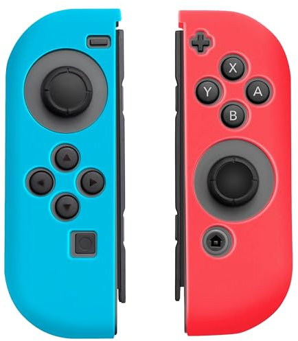 Straße Game Housse en Silicone pour Joy-Con Nintendo Switch / Switch Lite / Switch OLED – Protection Souple et Antichoc