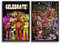 Duboueu 2 PCS Five Poster Nights At Freddy's Horror Movie Gaming Vintage Cover Poster Für Zimmer, Ästhetische Leinwand-Wandkunst, Schlafzimmer-Dekor Poster 20x30inch(50x75cm)