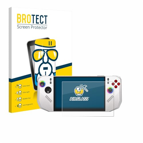 BROTECT Schutzglas für MSI Claw A8 BZ2EM | Transparenter Displayschutz Made in Germany Schutzfolie Panzer Folie Glas 9H Anti-Fingerprint Einfache Montage Clear