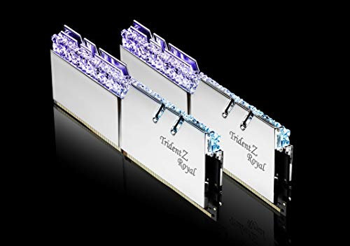 G.Skill Trident Z Royal Silber 16GB DDR4 16GTRS 3600 C16 (2x8GB) - F4-3600C16D-16GTRS