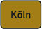 modern times Postkarte Gold Karte mit Golddruck LUSTIG - Motiv: KÖLN GOLD, Anlass:, Künstler/Verlag: UPART, Größe: A6