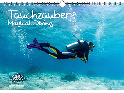 Tauchzauber DIN A3 Kalender - Immerwährender Kalender Unterwasser und tauchen - Seelenzauber