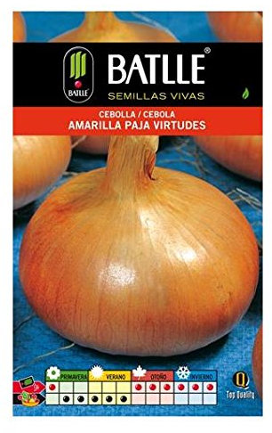 Semillas de Cebolla amarilla Paja Virtudes