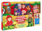 W'TOY 40743 Rotkäppchen Cappuccetto Rosso Theater mit 4 Stoffpuppen, Mehrfarbig