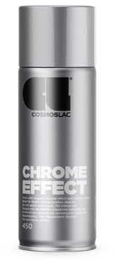 Spray Pintura Efecto Cromo Plata N-450 400 Ml