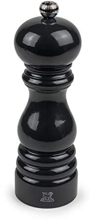 PEUGEOT - Pfeffermühle Paris 18 cm - Kollektion Paris-rama - Klassische Mahlgradeinstellung - Aus PEFC-zertifiziertem Holz - Französiches Know-How - Schiefergrau