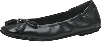 Tamaris Damen Ballerinas Leder; Black/schwarz; 38 EU
