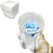 Premium-rose.com Box Tondo con Rosa azzzurra stabilizzata Profumata, in plexiglass Trasparente da 9cm con Rosa Celeste Vera Eterna | Idea Regalo, bomboniera Comunione| Fatto in Italia (Azzurra 1044)