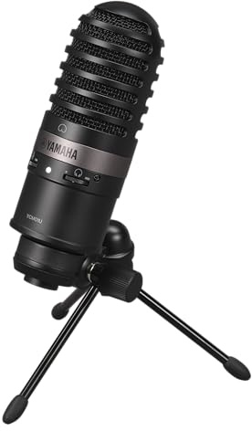 Yamaha Microfono a condensatore USB ad alta definizione YCM01U nero