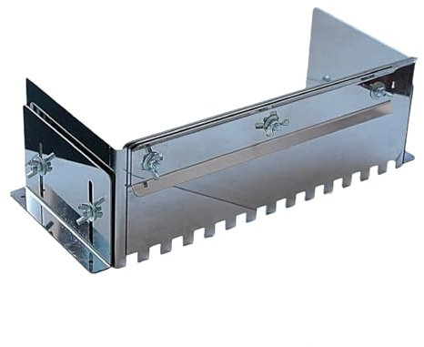 Universalkamm, Mörtelkamm, Zahnglätter, Glättekelle für Fliesenkleber 12 mm