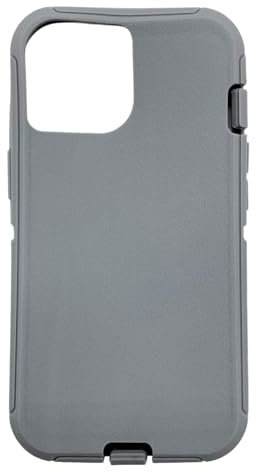 Replacement Rubber Outer Skin Compatible with iPhone 12 Pro Max Otterbox Defender Series Case (Gray)