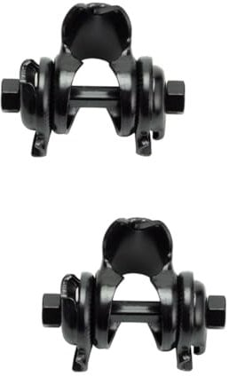 BESPORTBLE 2pcs Cushion Connector Seats Fixing Clip Cycling Seat Clamps Bike Seatpost Rack Mount Post Clamp Saddle Clamp Rail Saddles Clamp Saddle Clip Clamp for Saddle Aluminum Alloy