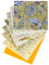 BrightGlow 8 Stück 25 * 20cm Baumwollstoff Stoffpakete 100% Baumwolle Quiltingstoff Bündel ZUN Nähen DIY Handwerk Patchwork Stoffe Baumwolltuch Quilting Stoffreste Gelb