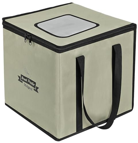 Gärbox Sauerteig Gärkörbchen für Brot mit Heizung, Gärkorb für Brot und Pizzateig, Gärzubehör mit Temperaturregelung zur Herstellung von Brot, Joghurt, Natto, Handgemachter Seife
