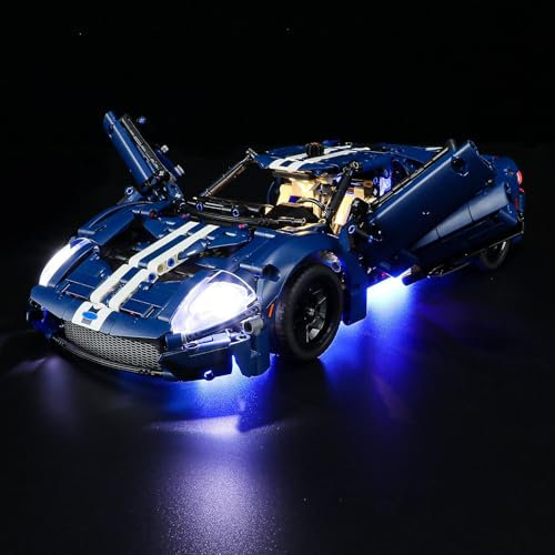 MENZAVA Licht-Set Kompatibel Mit 42154 Ford GT 2022 Technic - Led-Beleuchtungsset Für Bausteinen Modell - Modell Set Nicht Enthalten