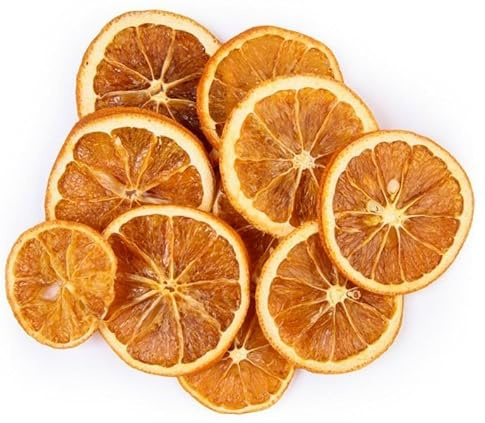 Naturkost Schulz - getrocknete Orangenscheiben aus Spanien, 200g I in Deutschland schonend getrocknet I 100% Natur, ohne Zusätze – Perfekt für Tee, Dekoration, Cocktails & Backen