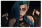 efhavce Poster Arcane Jinx Leinwandposter Schlafzimmer Dekor Landschaft Büro Zimmer Dekor Geschenk 30 x 45 cm
