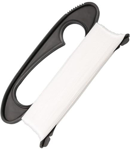 Diffaxy Bobine de fil de cerf-volant de 100 m, avec planche à langer noire, pièces de rechange pour dragon, accessoires pour l'extérieur