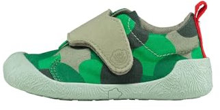 Affenzahn Lauflerner Baumwolle Smally rutschfest, mit Klettverschluss, Flexibel, Leicht, Größe 19-25