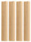 Allayu 4X Premium Oak Furniture Land Handles Set of 4 Wooden Cabinet Handles Kitchen Cupboard Handle 4pcs Wood Drawer Pulls, 160mm