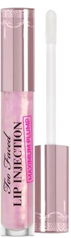 TOO FACED Cosmetics Original, Lippen-Injection Maximum Plump, Volumen-Lipgloss, extra Strength Instant & Long Term Lip Plump, VEGANO | by B (Original, 4 g (1er-Pack)