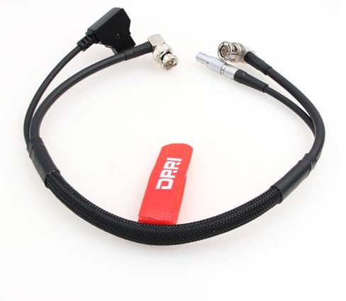 DRRI Smallhd Cine7 703 Monitor Zacuto Gratical Eye Teradek Bolt 500 1000 3000 trasmettitori 2Pin a Datp Power 12G-SDI 4K Cavo