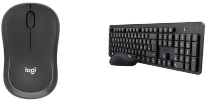 Logitech M240 Silent Bluetooth & Trust Ymo II Leise Tastatur Maus