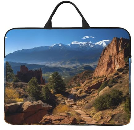 Pikes Peak Colorado Laptop Case Sleeve 14 Laptop Bag Shockproof Computer Carrying Cover Protective Notebook Case