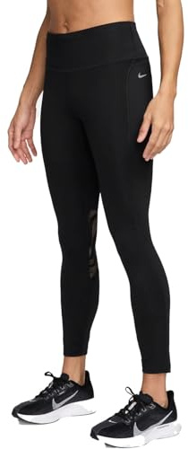 Nike Damen Leggings Dri-fit Fast Mid-Rise 7/8 Nvlt