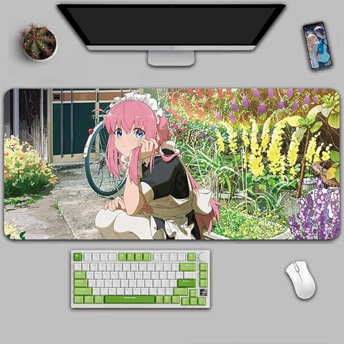 Tapis De Souris Gamer Tapis De Souris De Jeu for Ordinateur Portable - Tapis De Bureau Animé - De Jeu for Clavier PC - Imperméable Et Antidérapant(Ygdg-26,900x400mm)