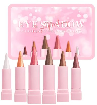 Eyeliner Mit Glitzer 6 Stück Make-Up Zubehör Für Das Gesicht