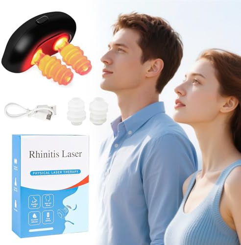 Rotlicht Nasaltherapiegerät Infrarot-Rhinitis-Gerät, Rotlichtlampe für Ganzkörper Gesicht Infrarotlampe mit 200 LED Tri-Wellenlänge 660nm 850nm 940nm Großes Wärmelampe-Panel (10x13x4)