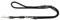 HUNTER Round and Soft Hunting Verstellbare Führleine für Hunde, rund, Leder, weich, robust, 1,0 x 200 cm, schwarz